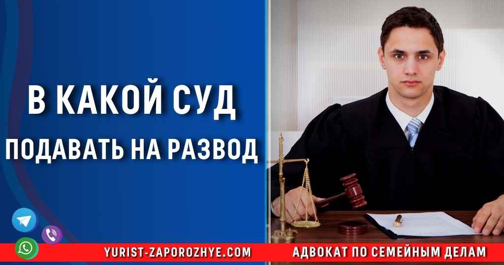 В какой суд подавать на развод в Запорожье